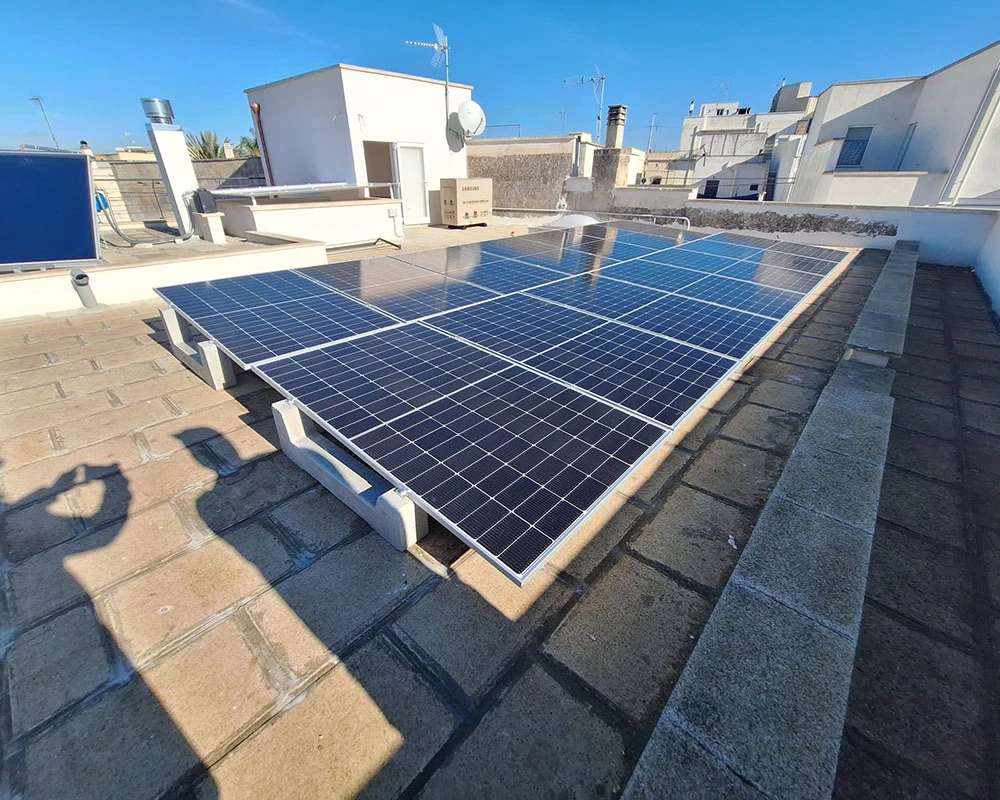 impianto fotovoltaico lecce duegs 17