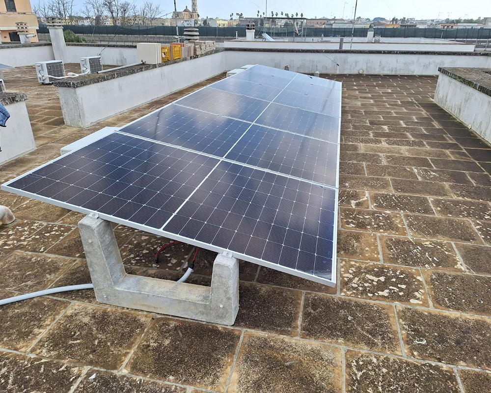 impianto fotovoltaico lecce duegs 7